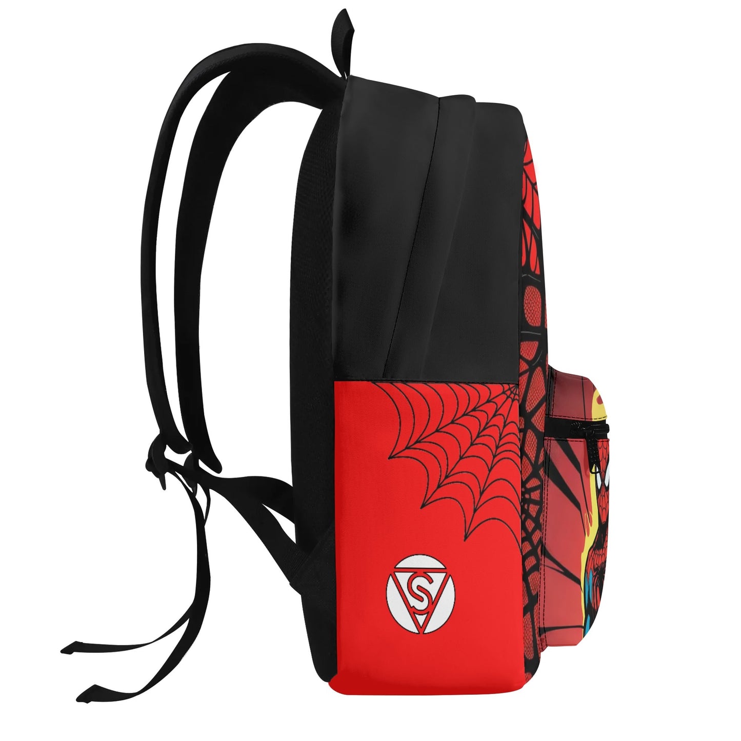 Mochila escolar spider-black