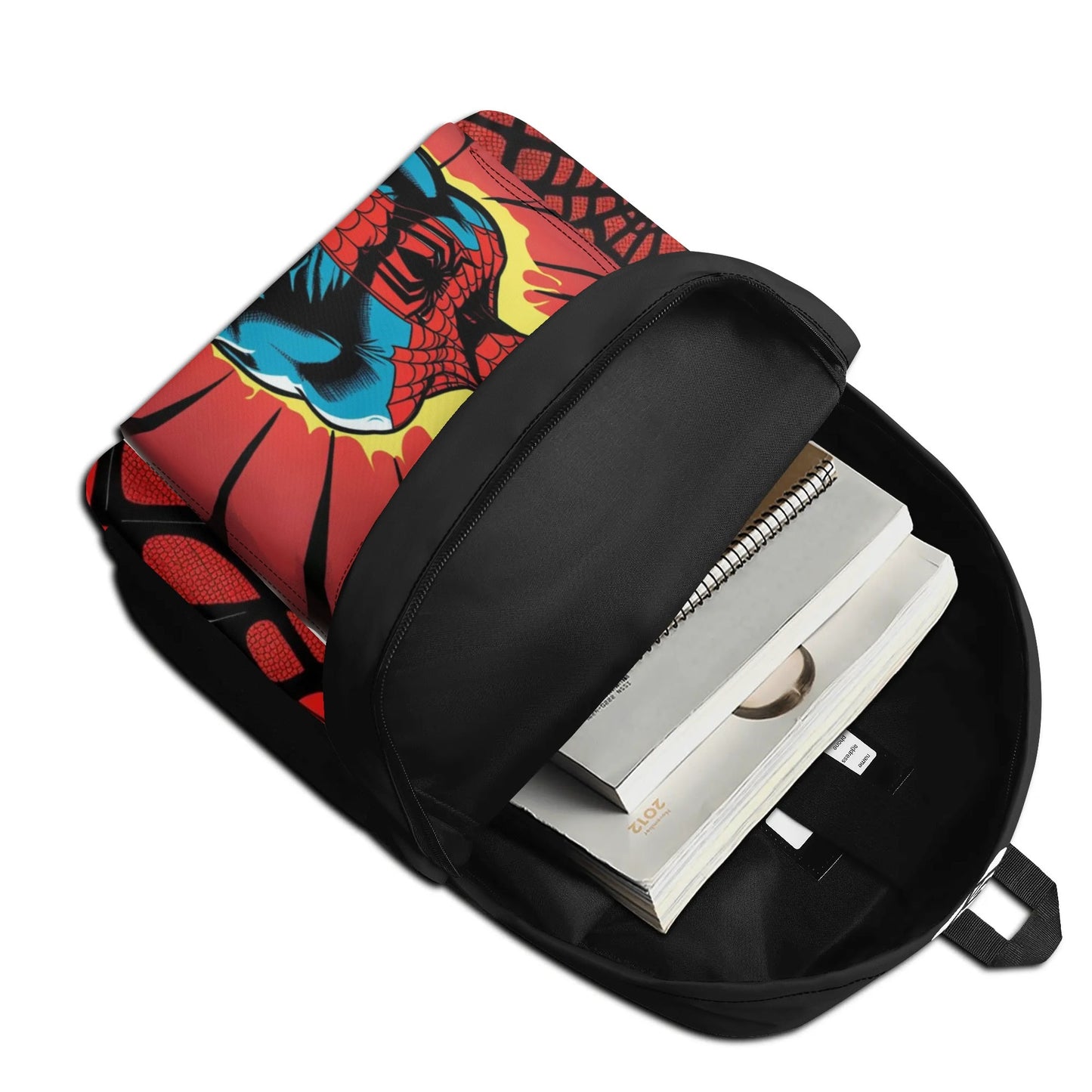 Mochila escolar spider-black