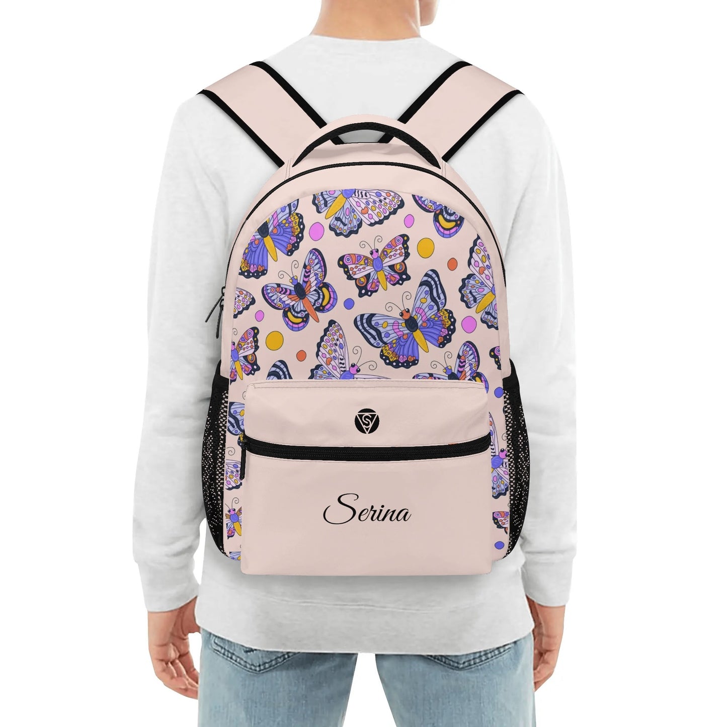 Mochila escolar butterfly