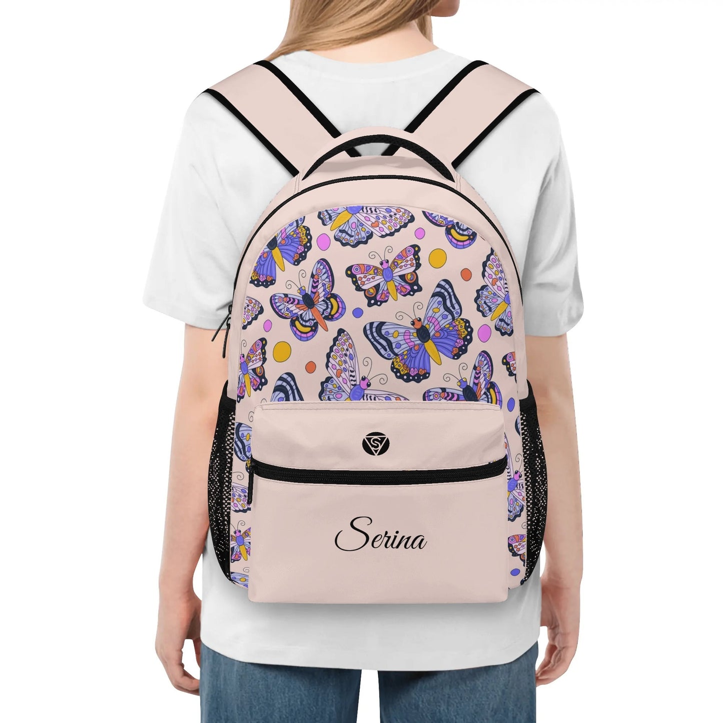 Mochila escolar butterfly