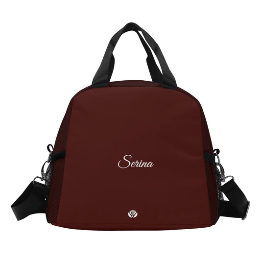 Bolsa térmica porta-alimentos burdeos