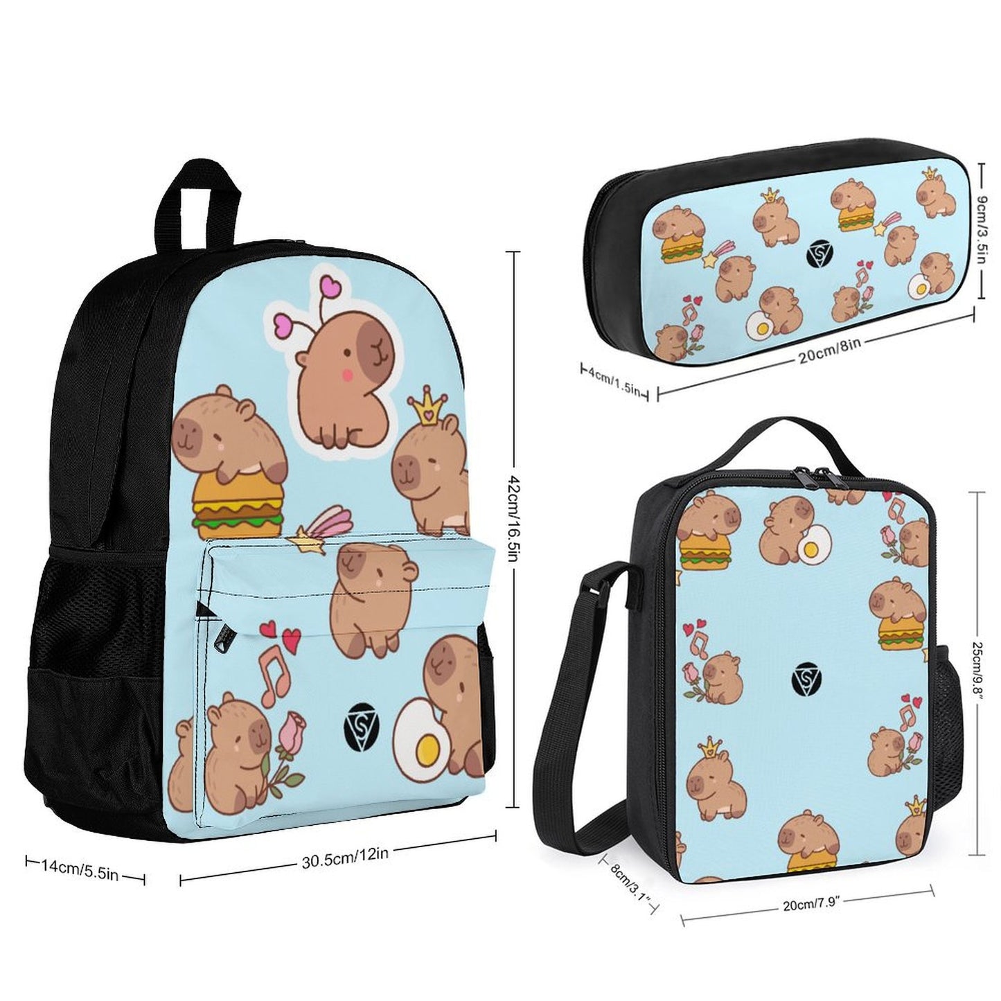 3-in-1 school set