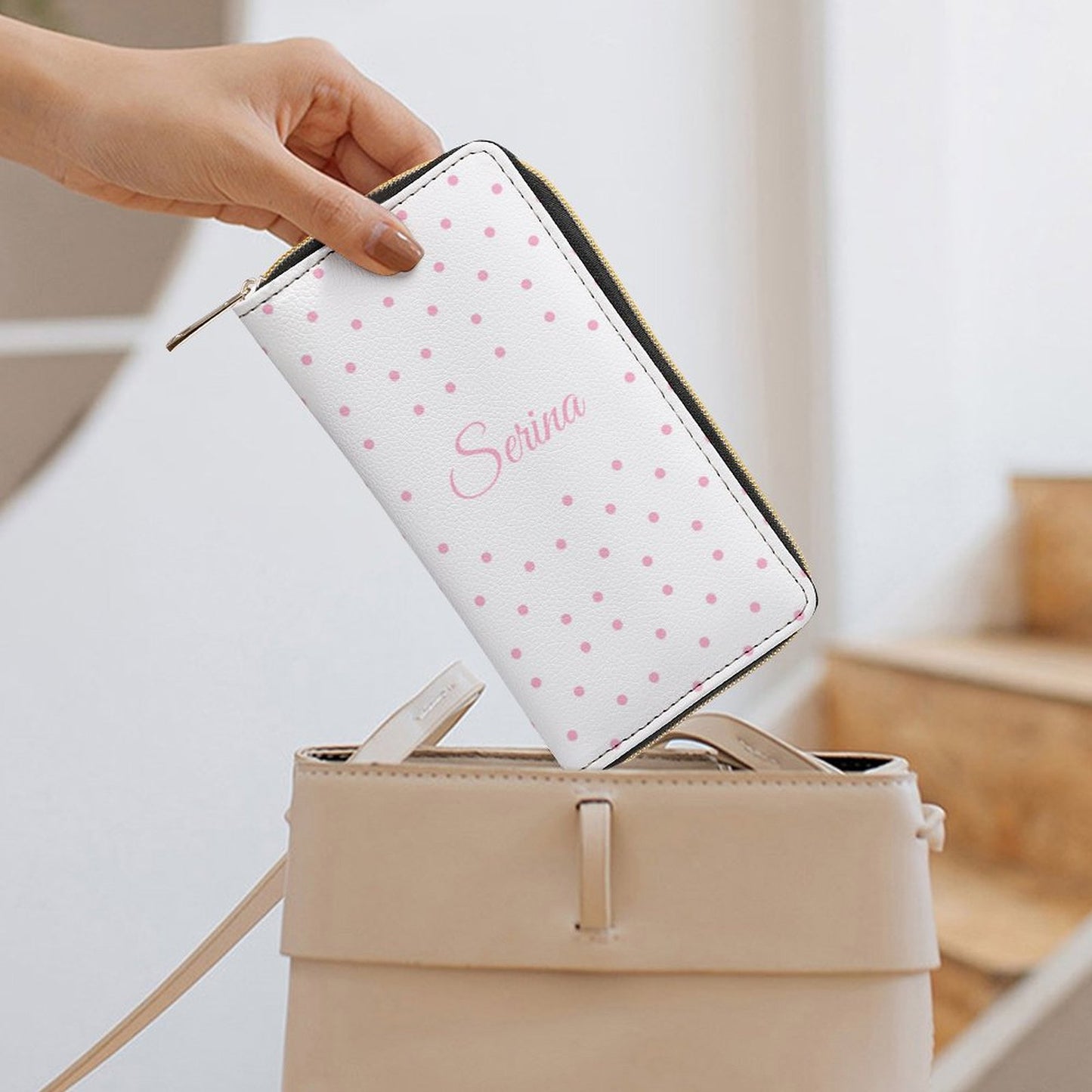 Monedero Pink Dots