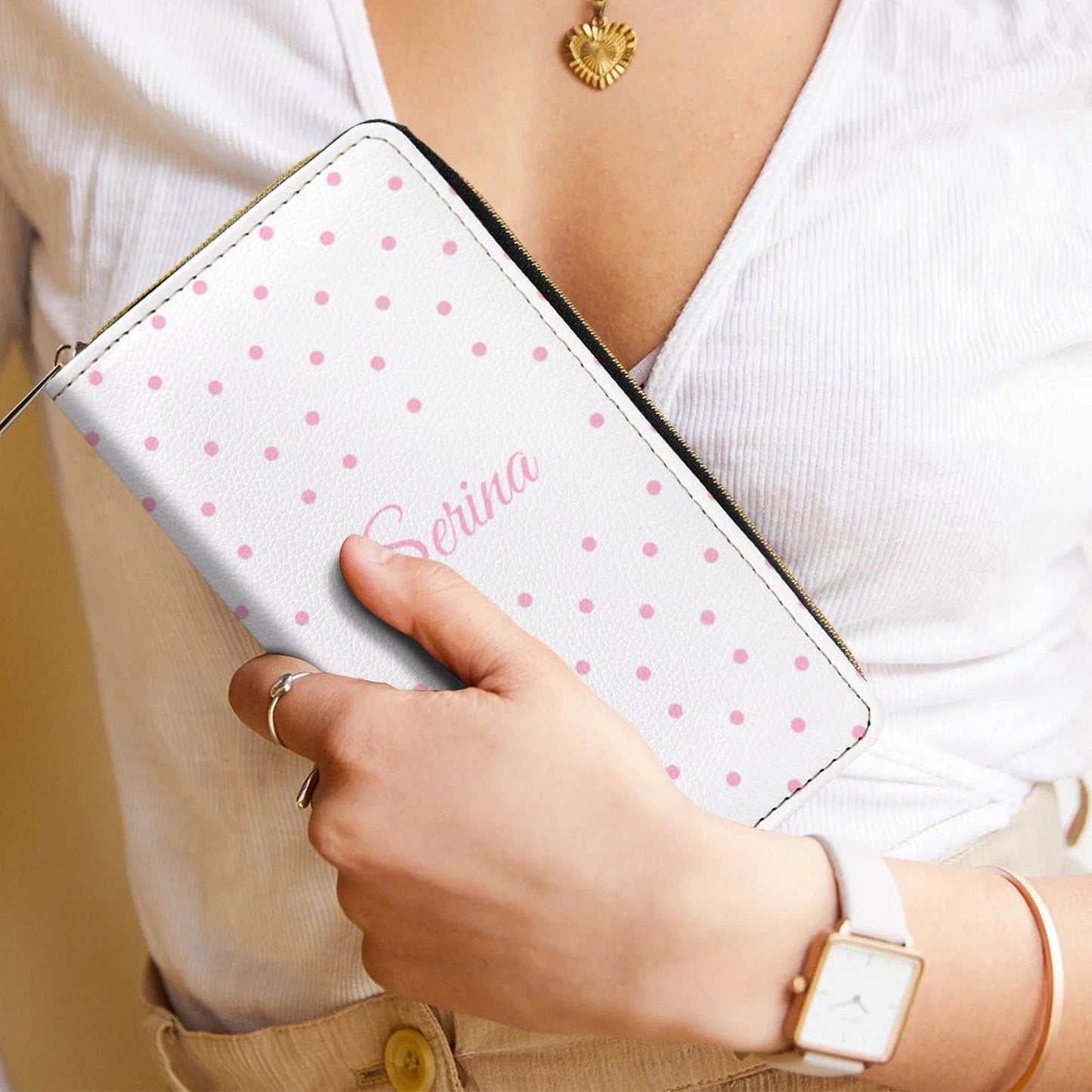 Monedero Pink Dots