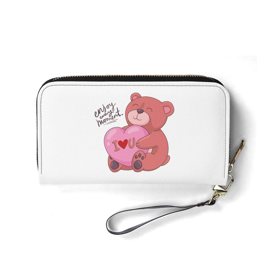 Cartera de piel Teddy