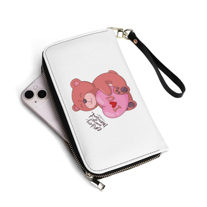 Cartera de piel Teddy