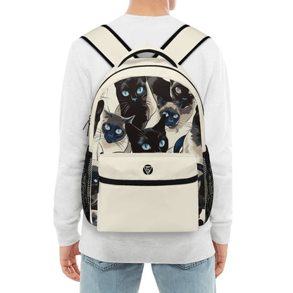 Mochila escolar cat