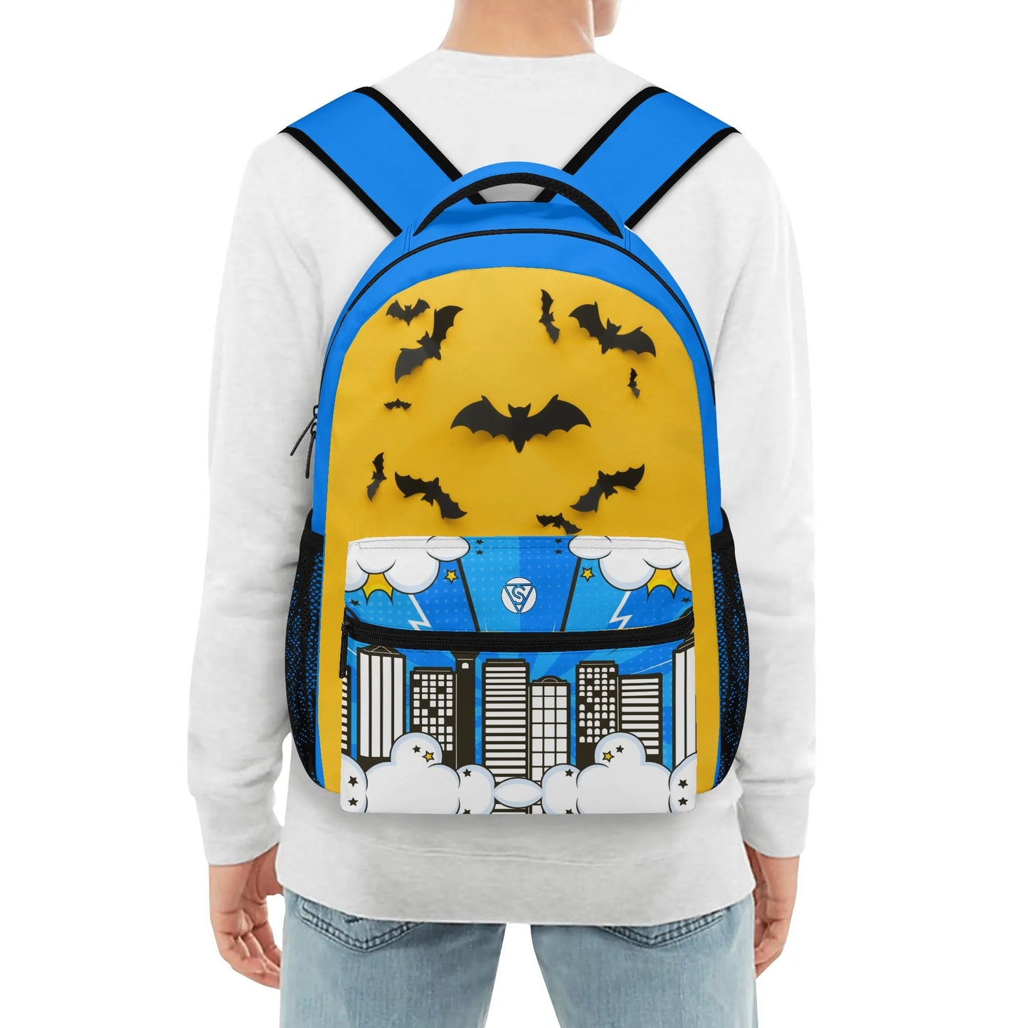Mochila escolar bat
