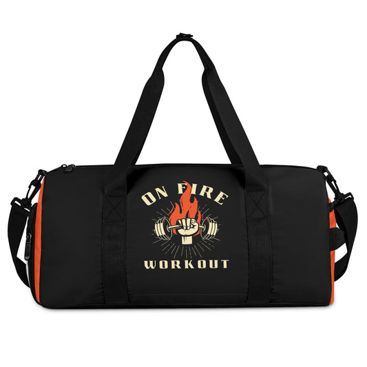 Gym Bag On Fire