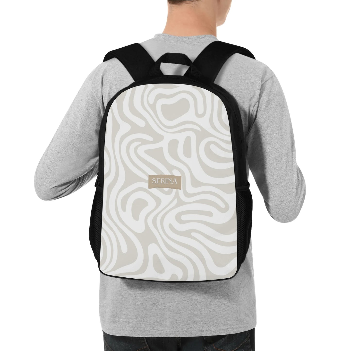 Mochila Beige Serina para Portátil