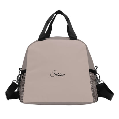 Bolsa térmica porta-alimentos burdeos