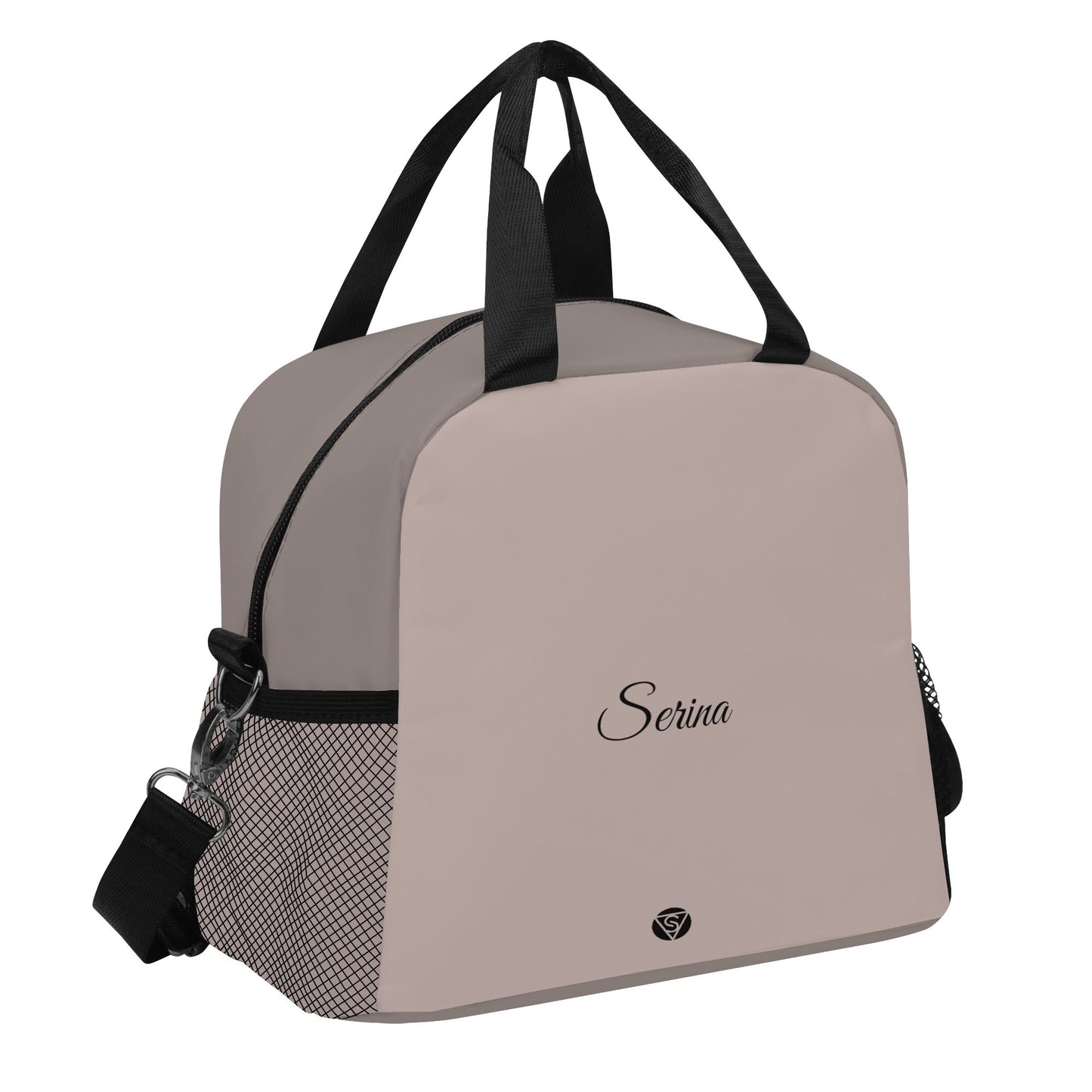 Bolsa térmica porta-alimentos burdeos