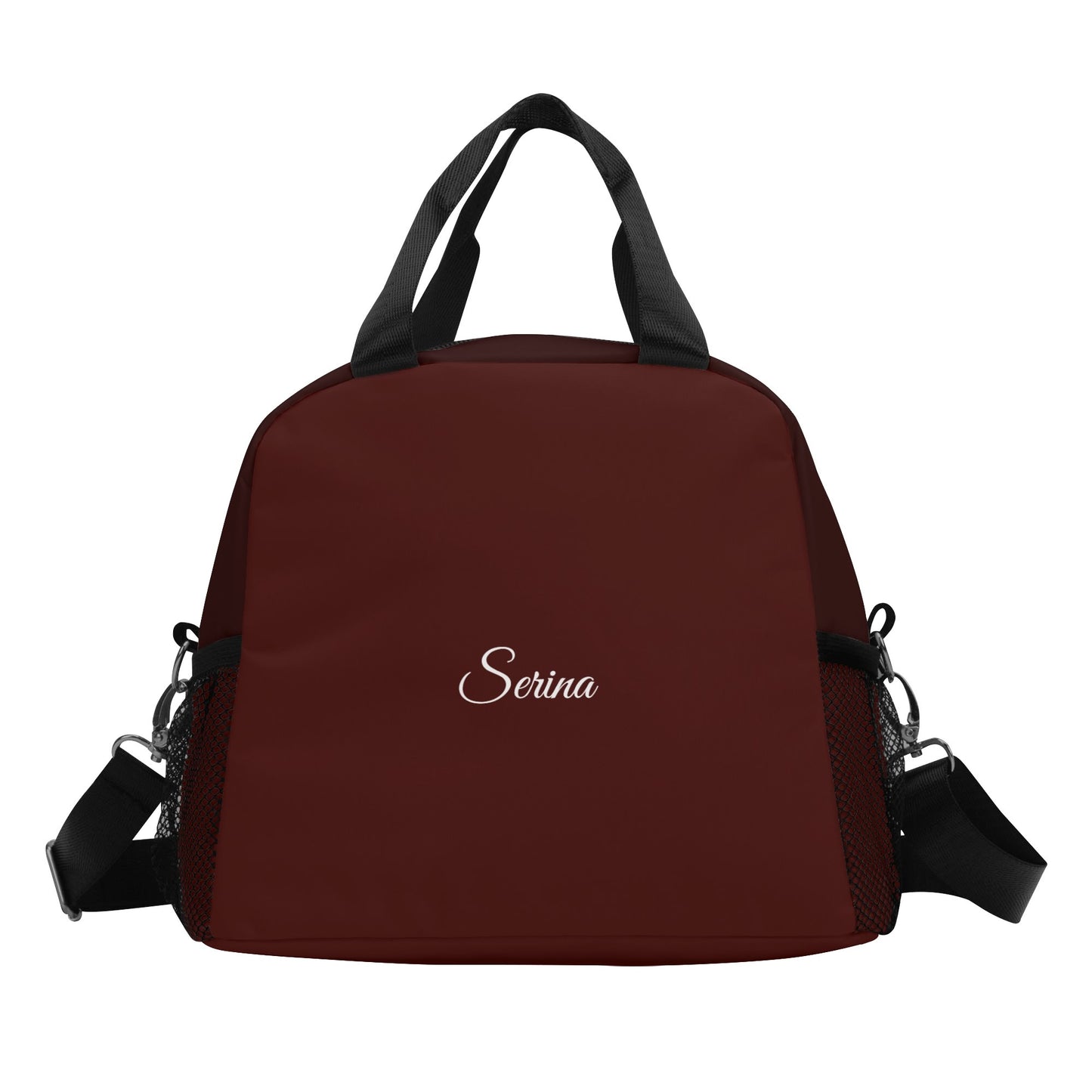 Bolsa térmica porta-alimentos burdeos