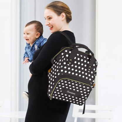 Mochila Mommy Dots