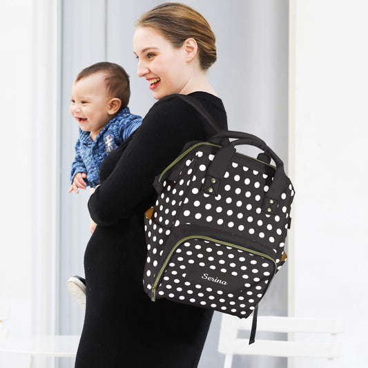 Mochila Mommy Dots