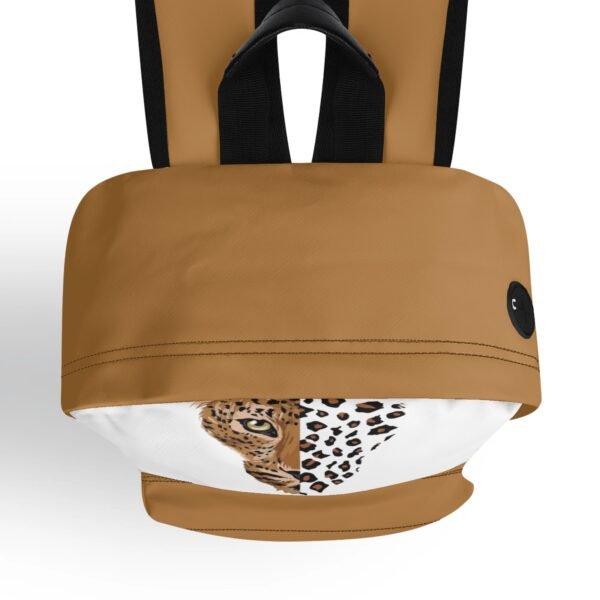 Mochila grande de cuero print - Imagen 3