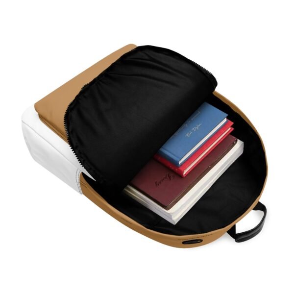 Mochila grande de cuero print - Imagen 8
