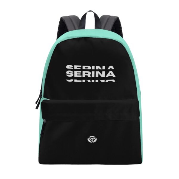 Mochila S-E-R-I-N-A turquesa