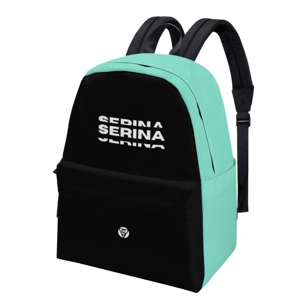 Mochila S-E-R-I-N-A turquesa - Imagen 2