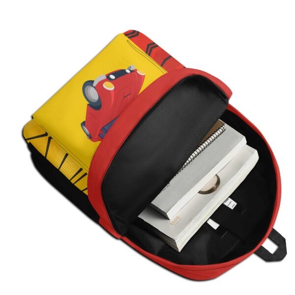 All Over Print Polyester Vintage Backpack - Imagen 5