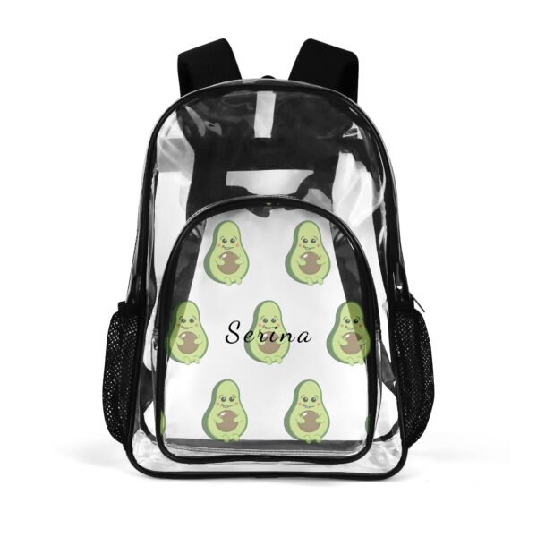Mochila Transparente Cristal Green