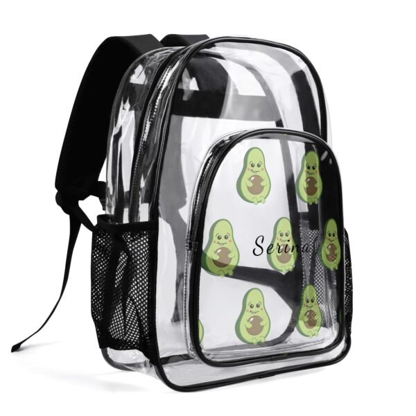Mochila Transparente Cristal Green - Imagen 2