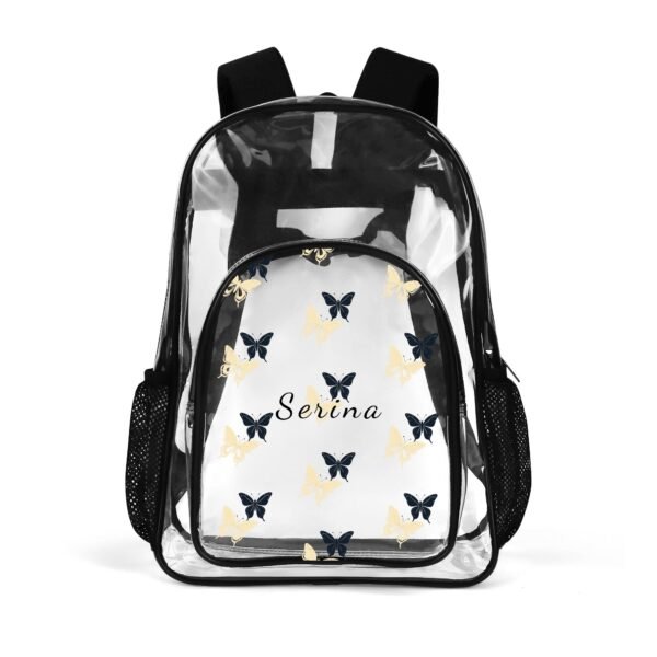 Mochila Transparente Cristal Butterfly