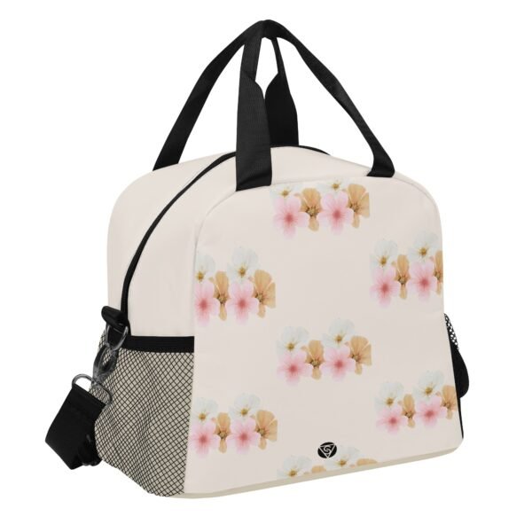 Bolsa térmica porta-alimentos flowers - Imagen 3