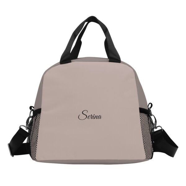 Bolsa térmica porta-alimentos arena - Imagen 2