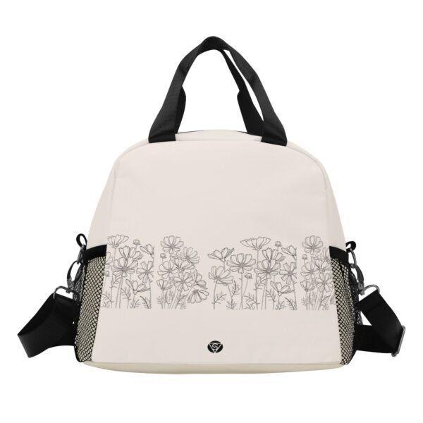 Bolsa térmica porta-alimentos beige