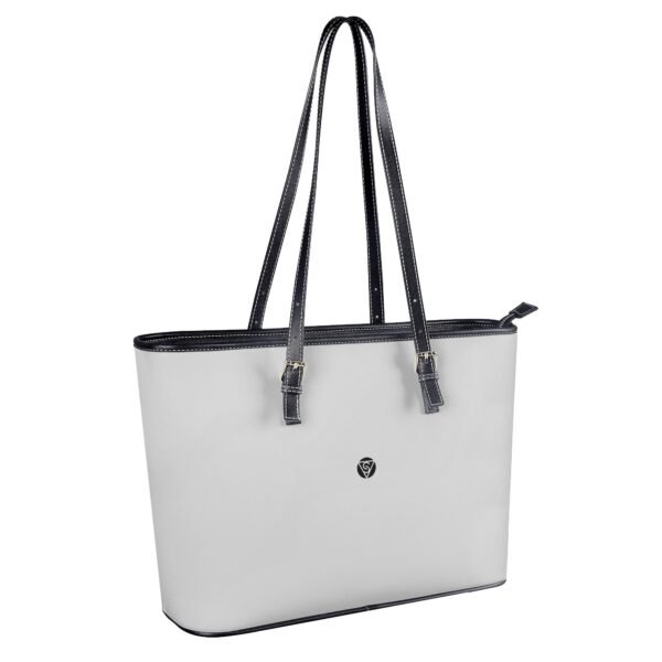 Tote Bag Gris Perla Jade - Imagen 2