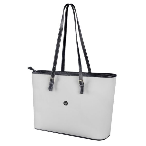 Tote Bag Gris Perla Jade - Imagen 3
